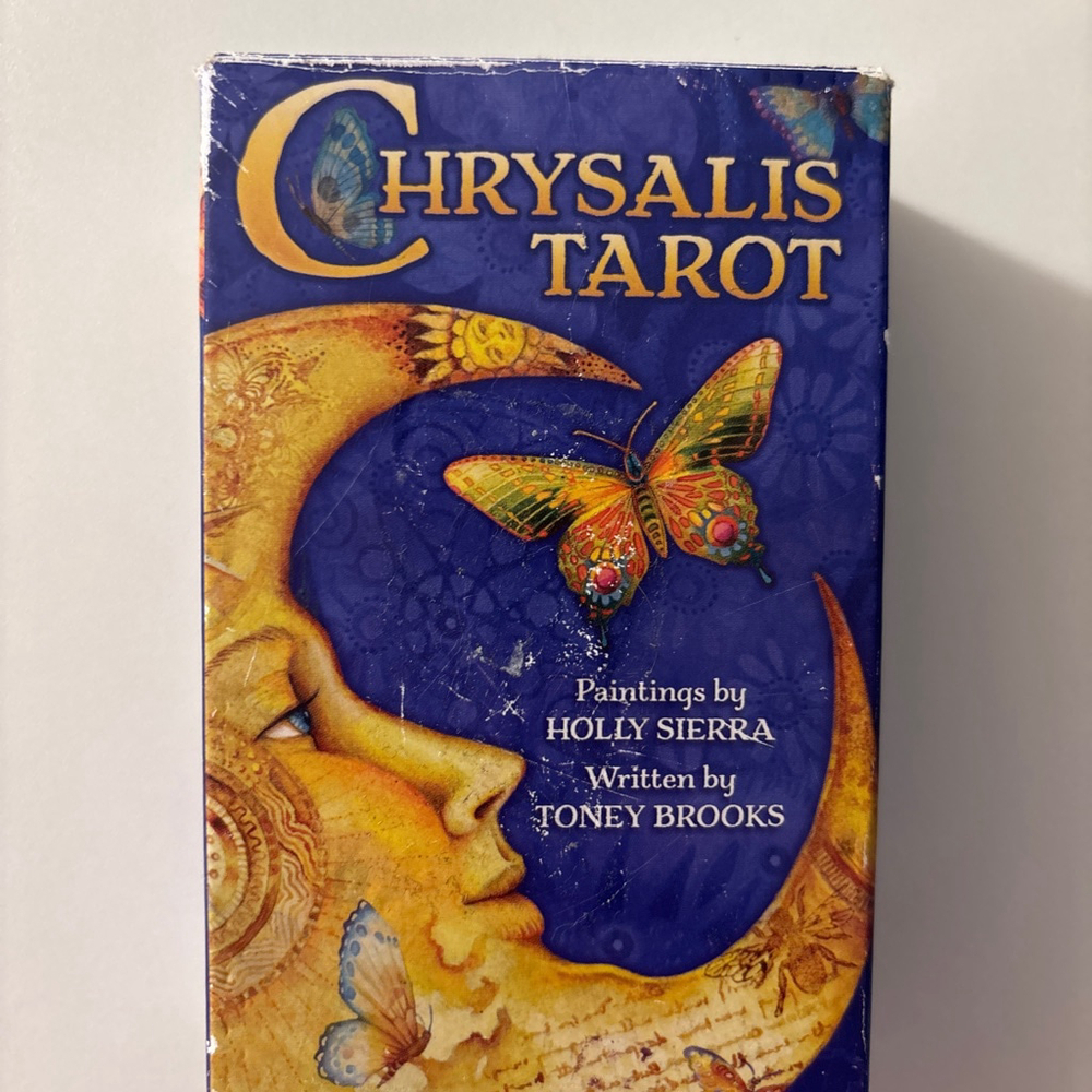 Chrysalis Tarot Cards - Includes 78 tarot cards and 60-page instruction booklet